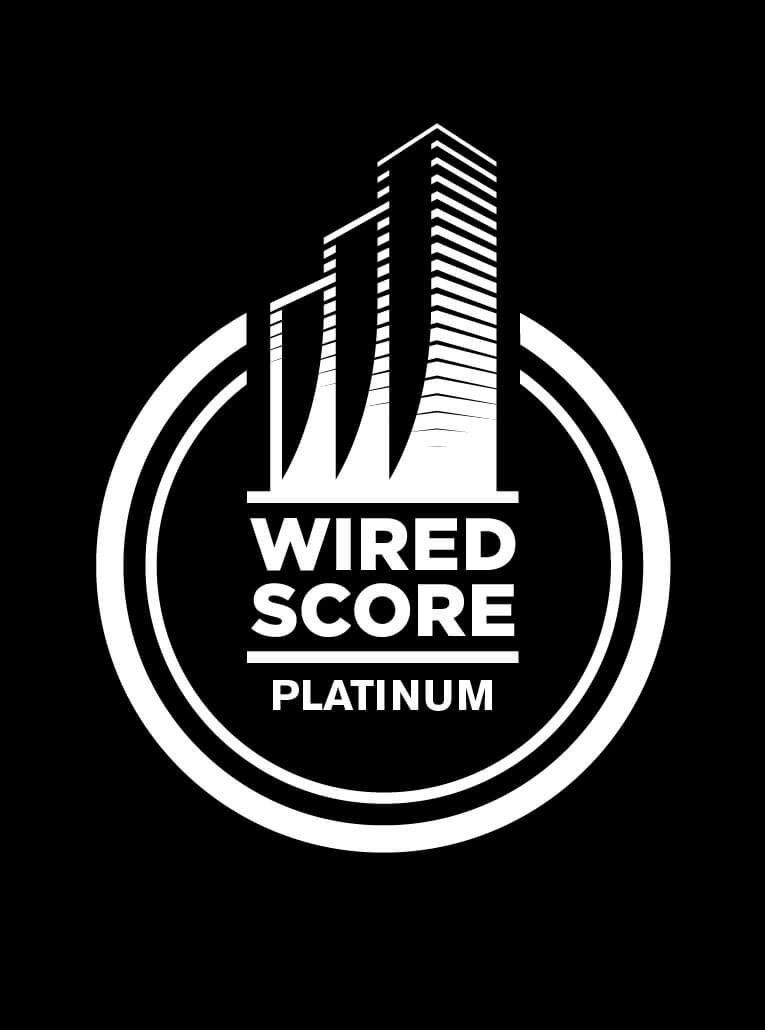 Büro- und Hotelhochhaus ONE erhält als erstes Gebäude in Deutschland WiredScore Zertifikat in Platin