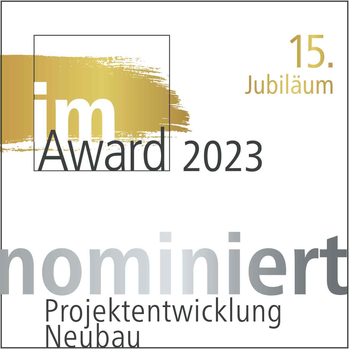 ONE GOOD NOMINATION! ONE shortlisted for the immobilienmanager Award 2023